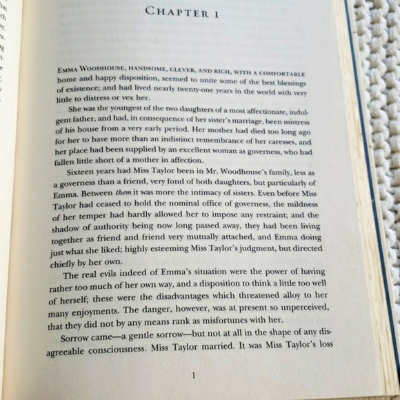 Jane Austen's Emma and Pride & Prejudice Hardcover Books - Picture 12 of 12